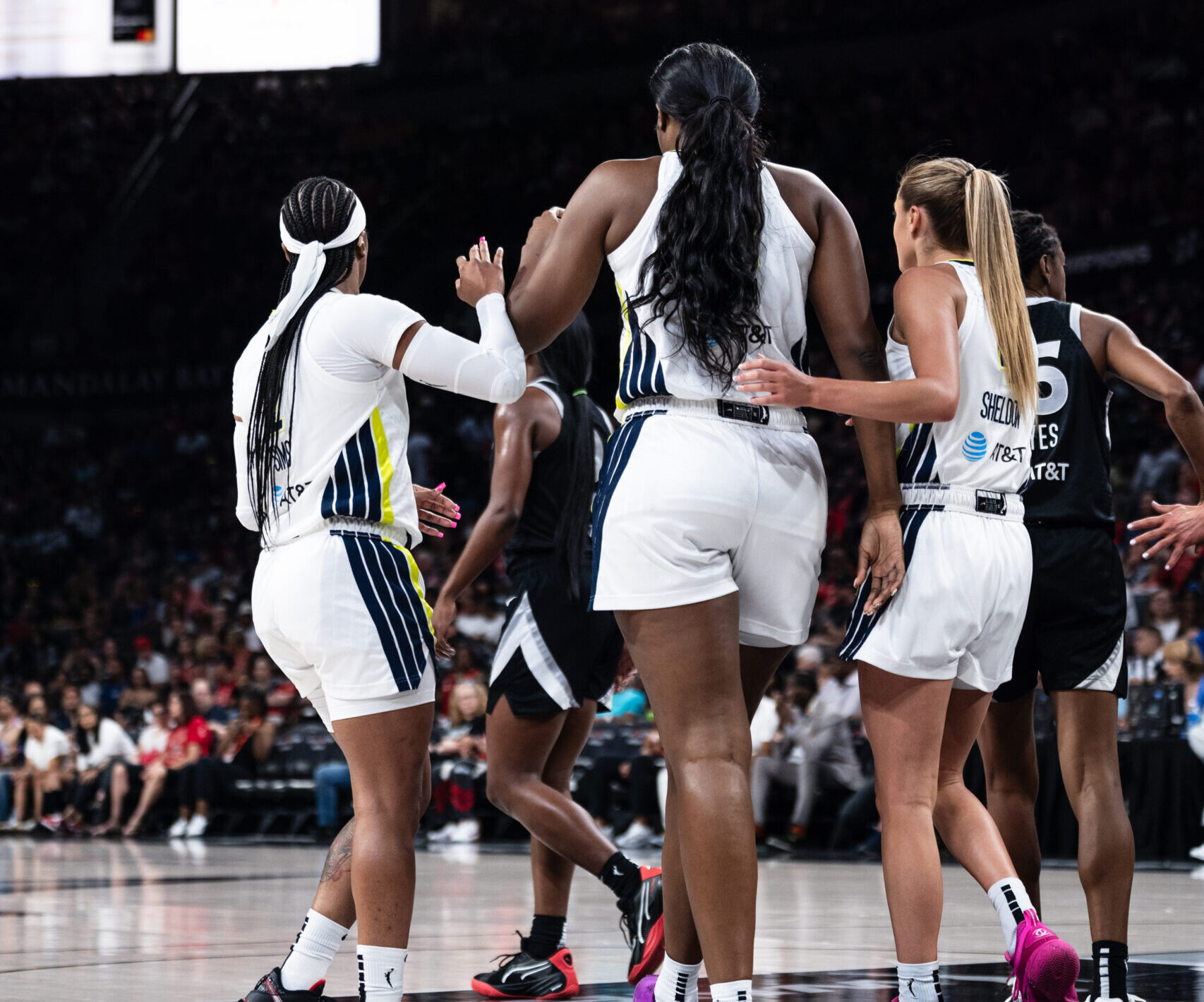 Aces Use Strong Second Half To Defeat Wings